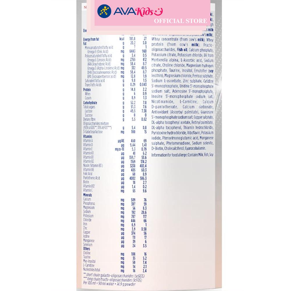 Sữa bột Aptamil Profutura Duobiotik số 2 800g (6 - 12 tháng) - Hàng Chính Hãng