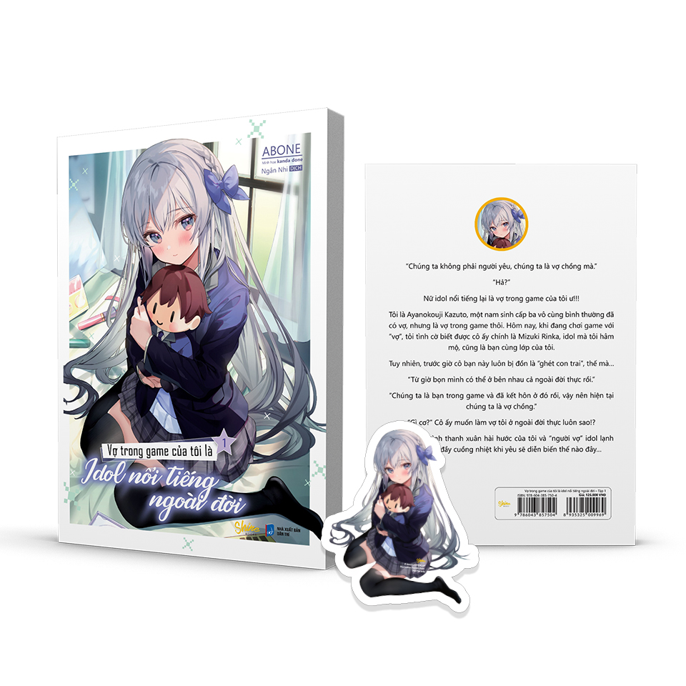 Sách - Truyện Light Novel - Vợ Trong Game Của Tôi Là Idol Nổi Tiếng Ngoài Đời (Tập 1) - Shinebooks - Bản Đặc Biệt - Kèm Quà Tặng Số Lượng Có Hạn  - ( Tặng Sổ Tay Xương Rồng )