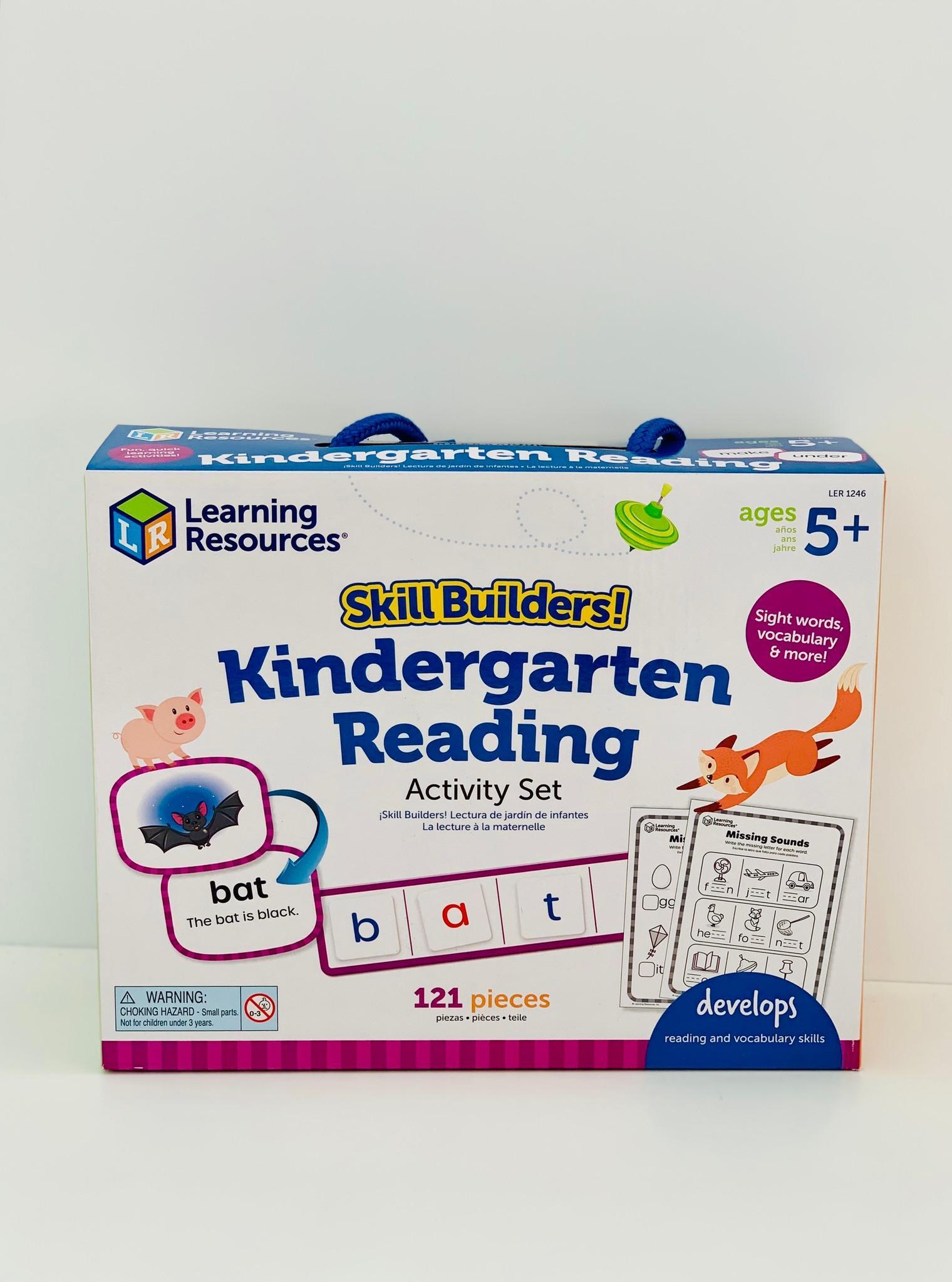 Learning Resources Đồ chơi xây dựng kỹ năng! Học đọc tuổi mẫu giáo  - Skill Builders! Kindergarten Reading