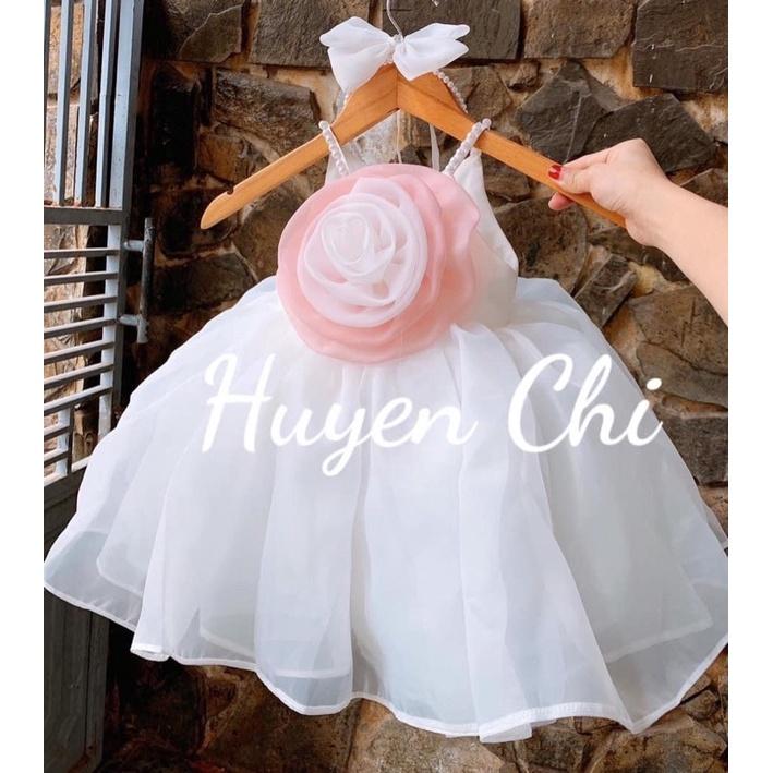 VÁY CÔNG CHÚA HOA HỒNG