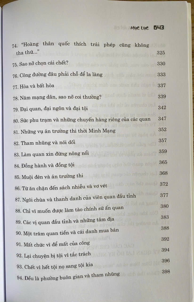 Luật Xưa Án Cũ
