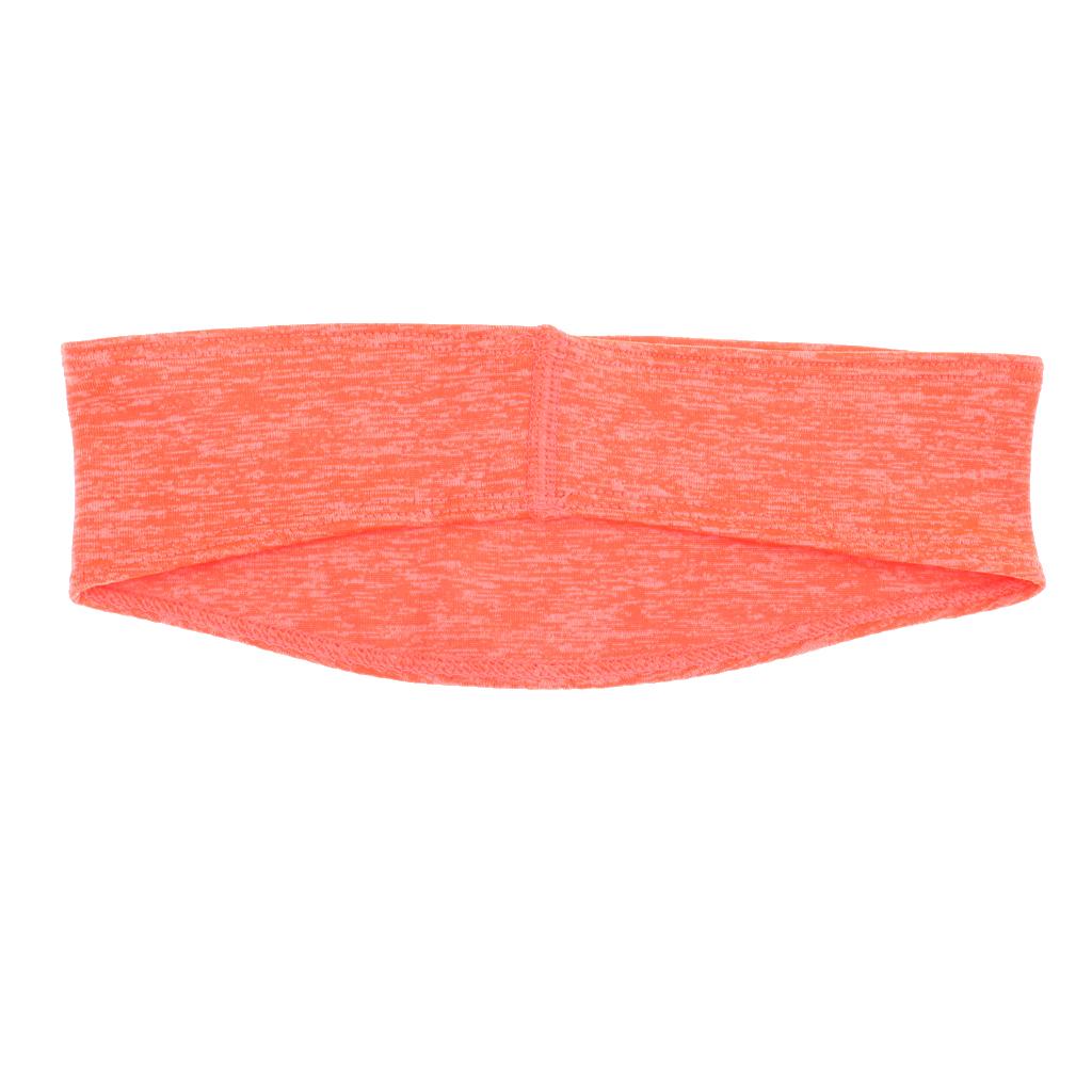 Performance Stretch Sweat Headband Yoga Sports Gym Workout Sweatband Wrap Hair 8.5 cm