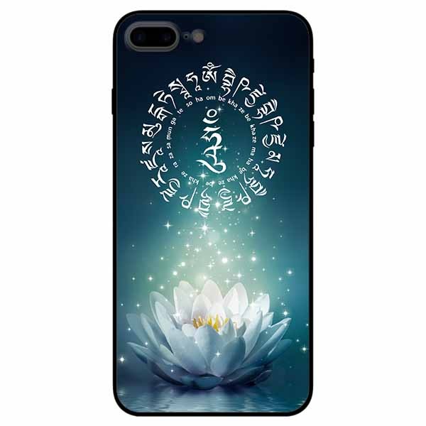 Ốp lưng dành cho Iphone 7 Plus , 8 Plus mẫu Om mani padme hum 2