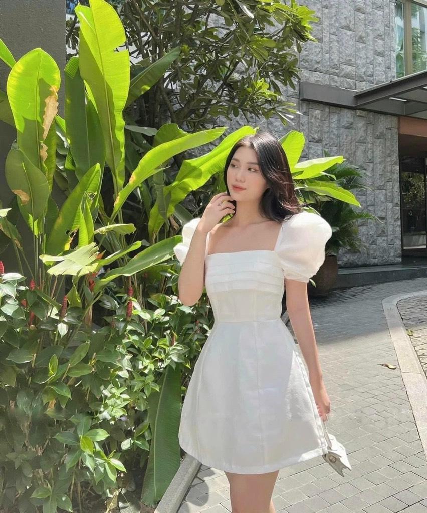 ĐẦM XÒE XẾP LI NGỰC TAY PHỐI KIẾNG 13333