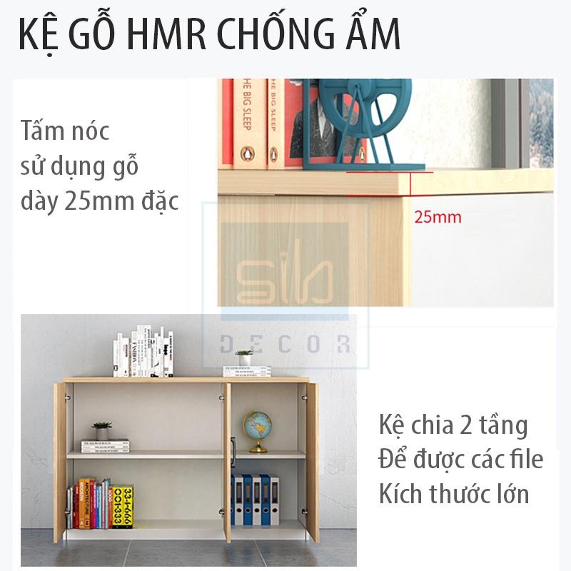 Tủ Để Tài Liệu Hồ Sơ Văn Phòng Làm Việc SIB Decor, Dạng Tủ Thấp Có Khóa Đa Dạng Kích Thước