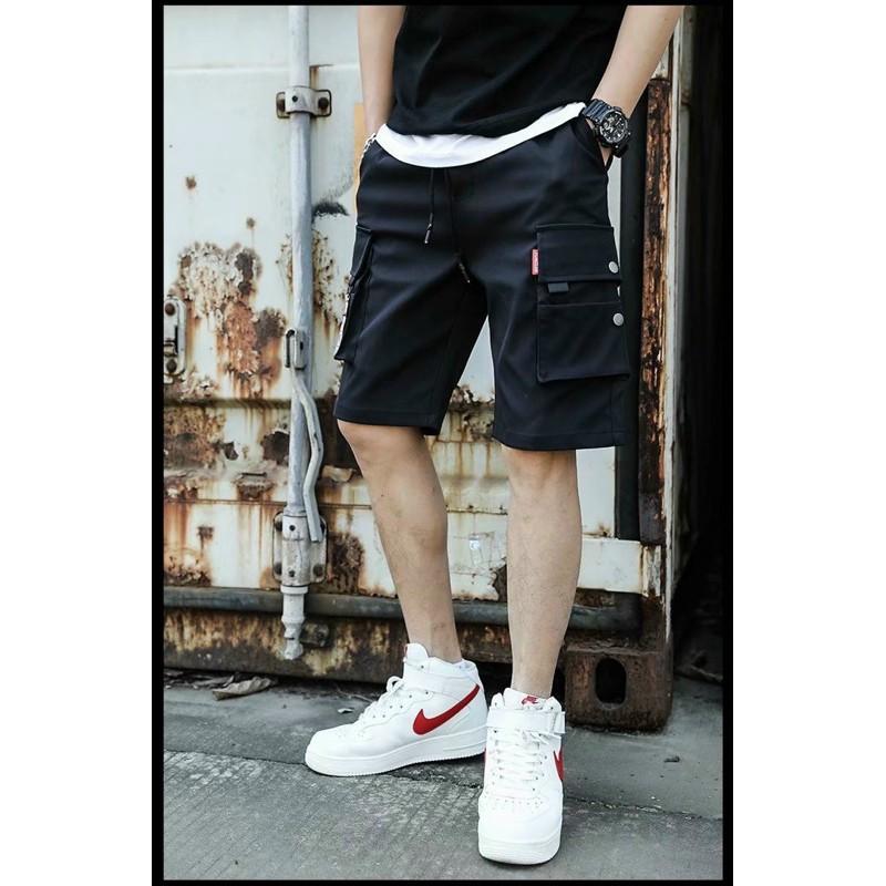 Quần short hộp dây chữ
