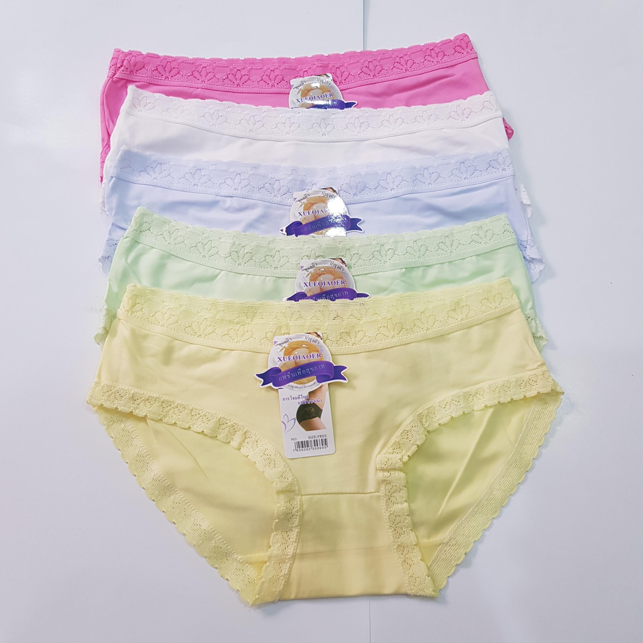 Combo 5 quần lót nữ cotton nhiều màu mã 819