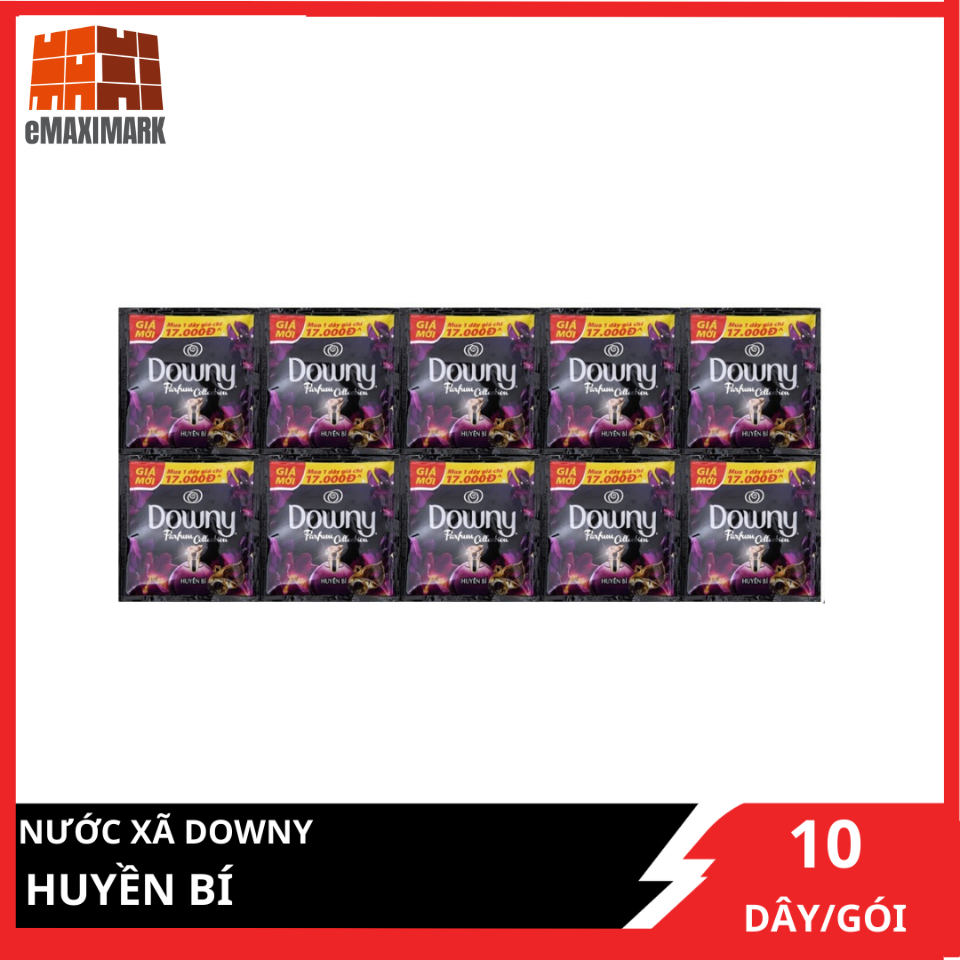 Nước xả vải Downy Huyền bí Dây 10 gói