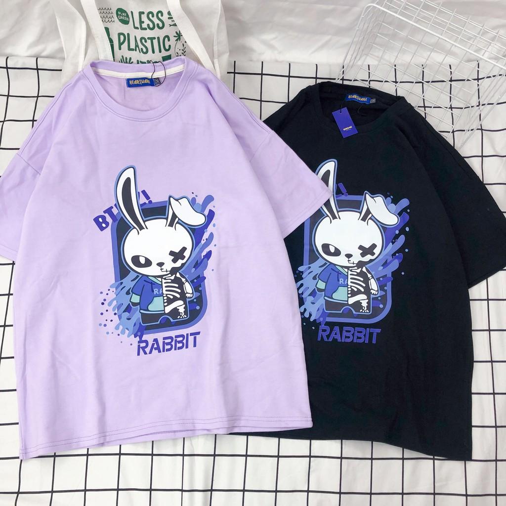 Áo thun in hình Rabbit - ẢNH THẬT