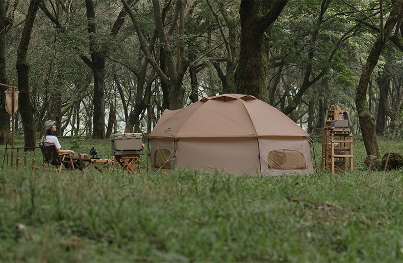 Lều glamping, Lều cắm trại lục giác 3-4 người Naturehike MG NH21ZP001