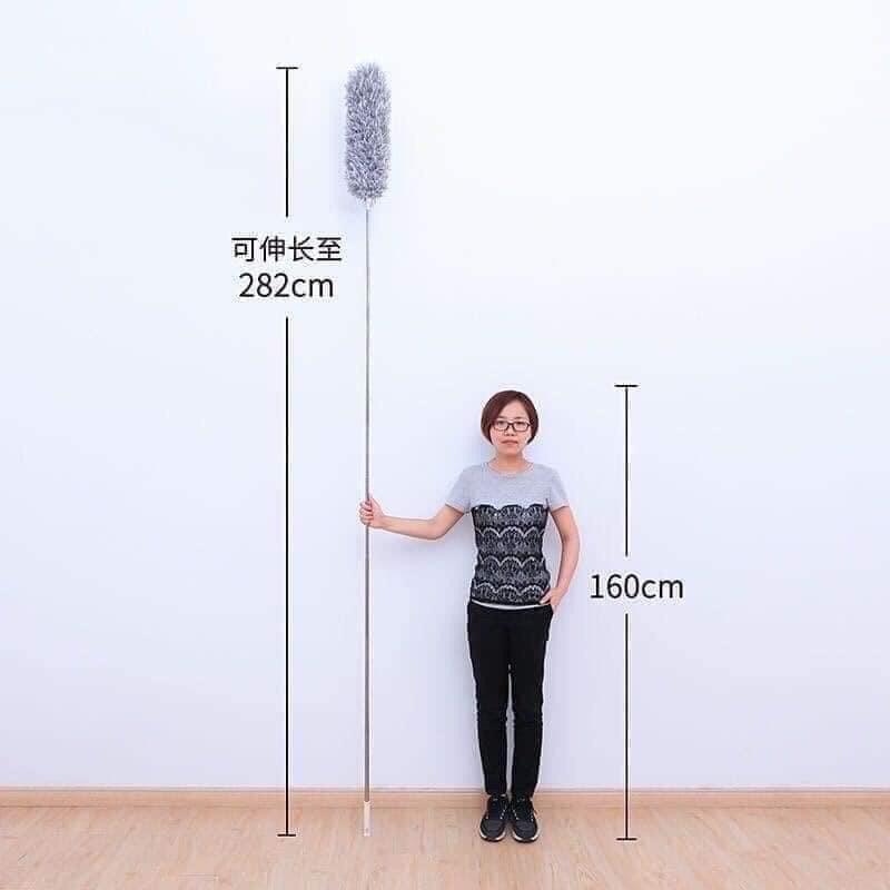 Chổi quét bụi thông minh, có thể kéo dài 2M