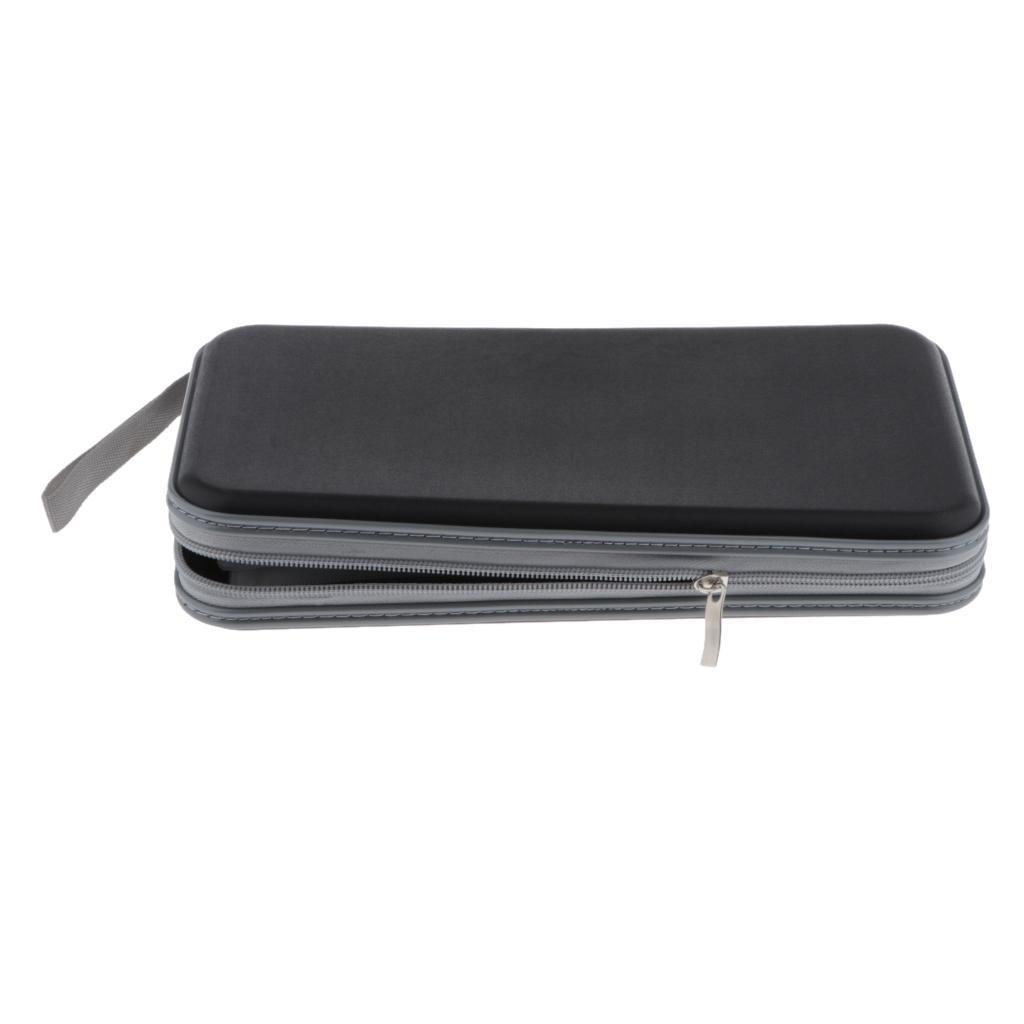80 Sleeves CD Wallet Square DVD Case Protector CD Disc Storage Organizer