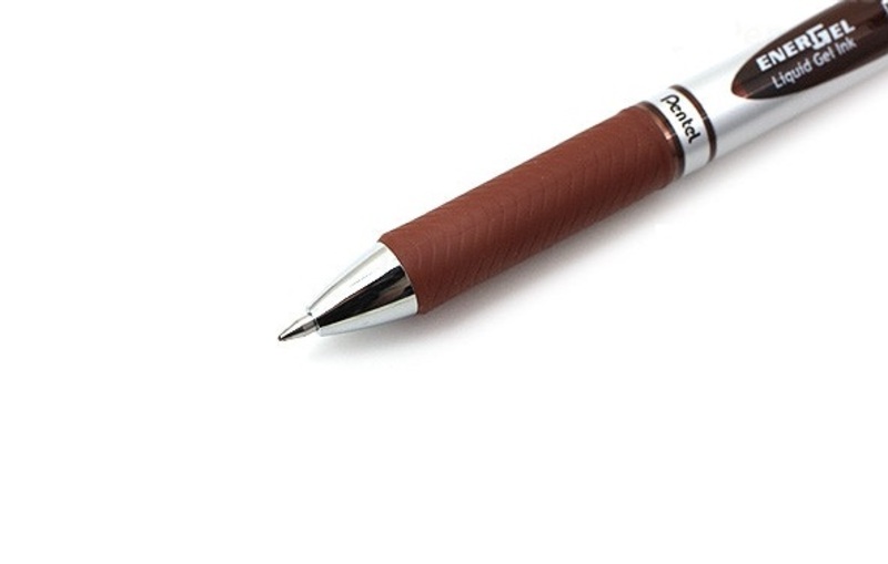 Bút gel Pentel EnerGel RTX BL77 - 0.7mm - Màu nâu (Brown)