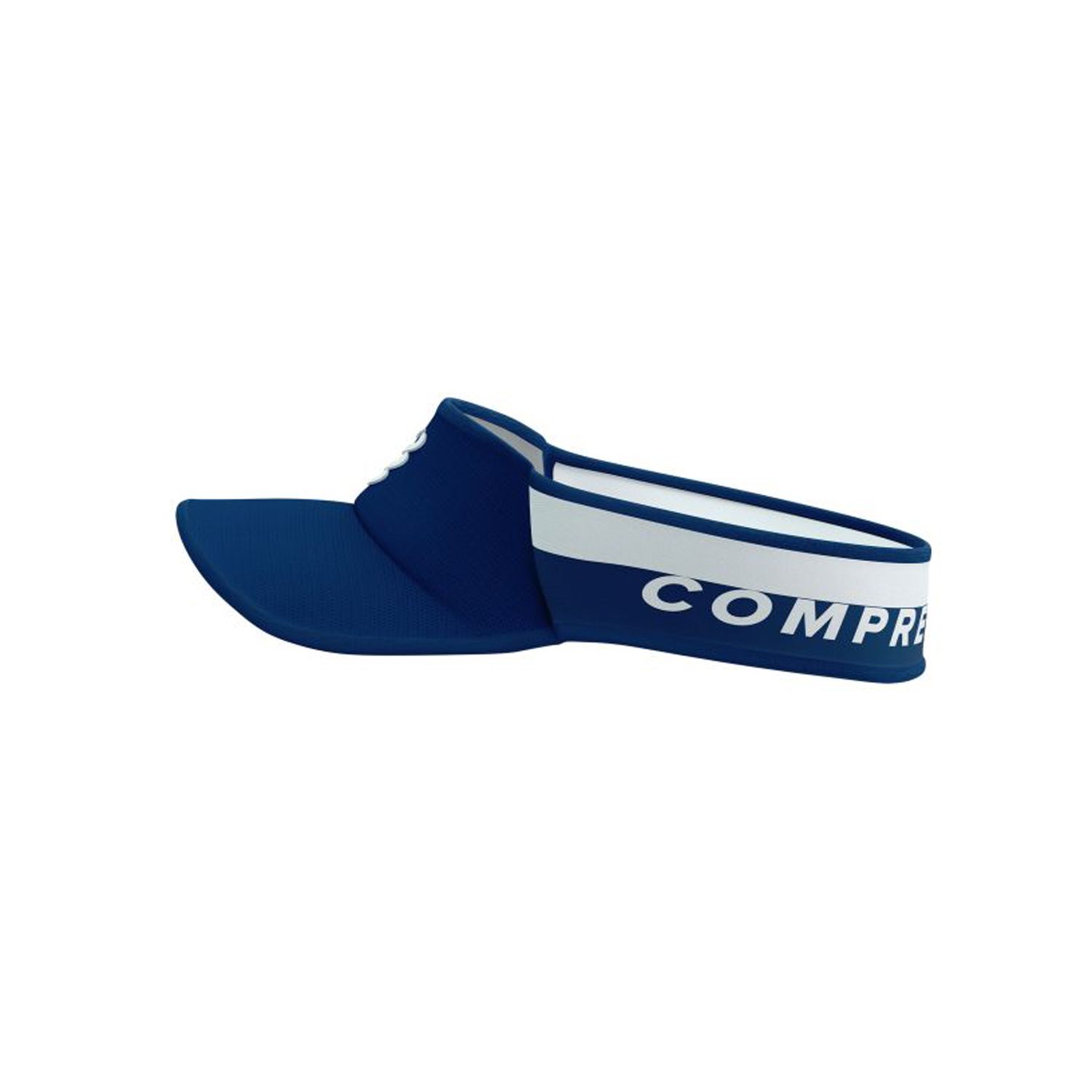 Mũ chạy bộ Compressport Visor Ultralight - Estate Blue/White