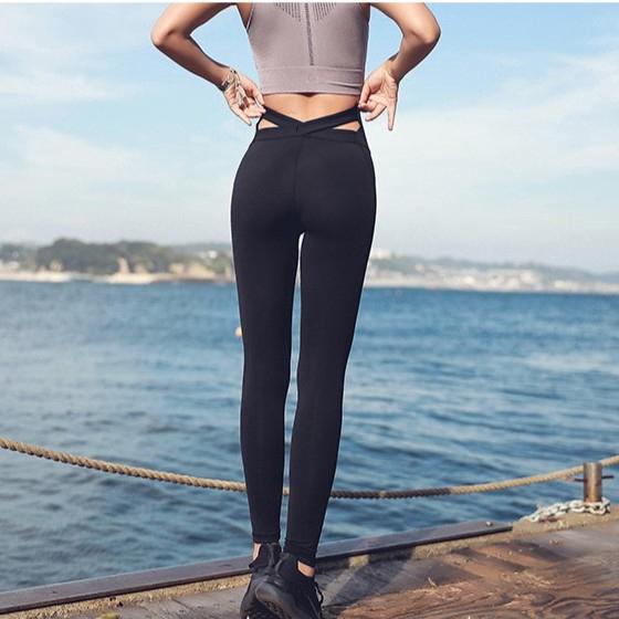 Quần legging thể thao dáng ôm cho nữ
