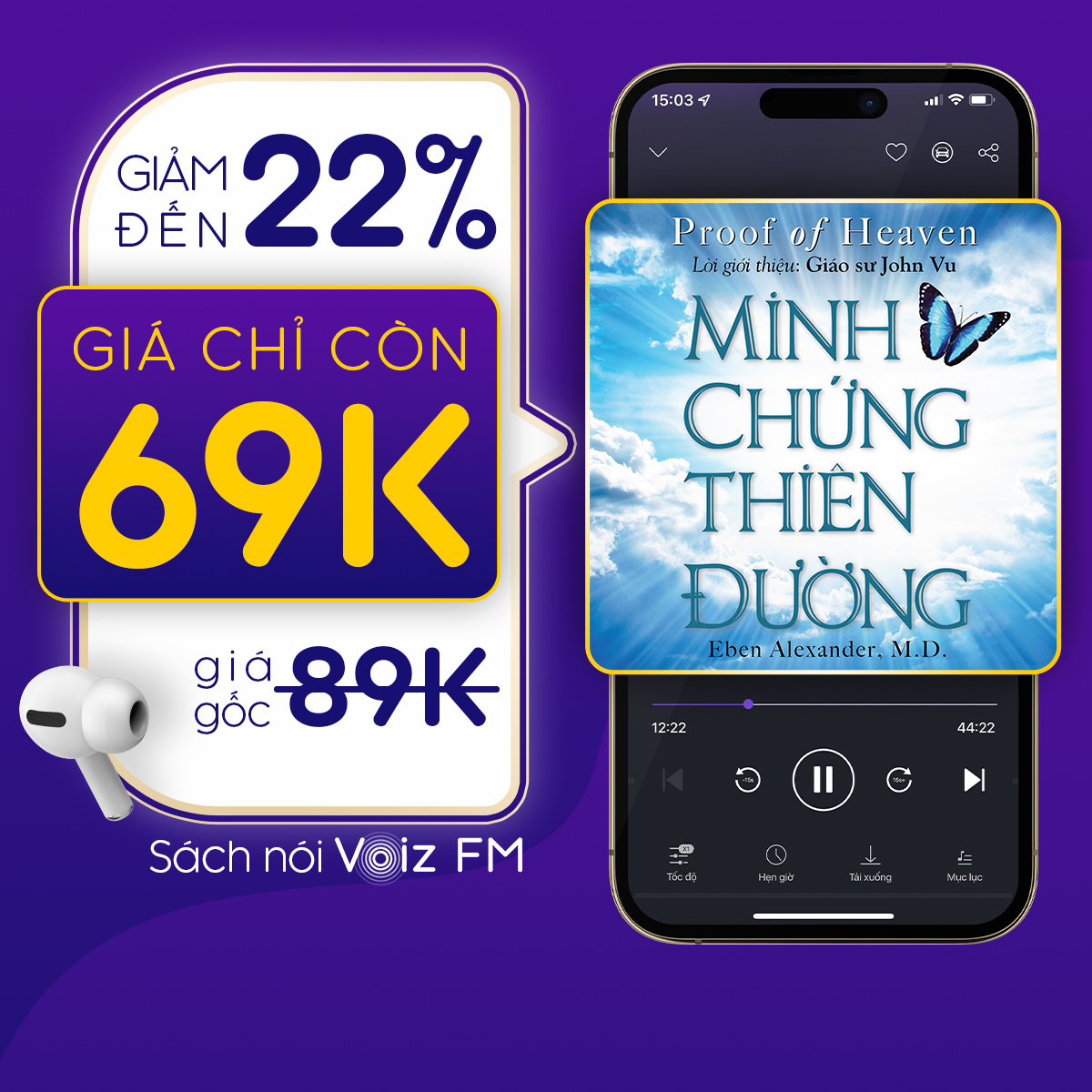 Voiz FM - Voucher nghe Sách Nói