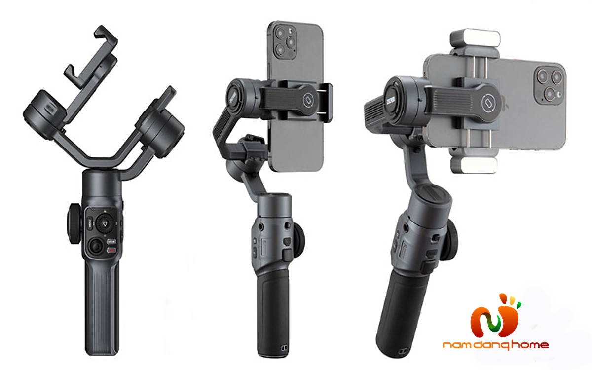 Gimbal Zhiyun Smooth 5 Combo - tay cầm chống rung cho điện thoại - Hàng Nhập Khẩu