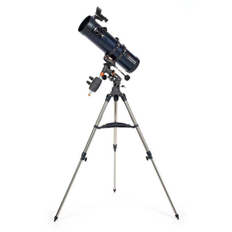 Kính thiên văn Celestron Astromaster 130 hàng chính hãng dòng phản xạ có chân đế Eq đường kính lớn 130mm cho hình ảnh sáng, hình ảnh ổn định