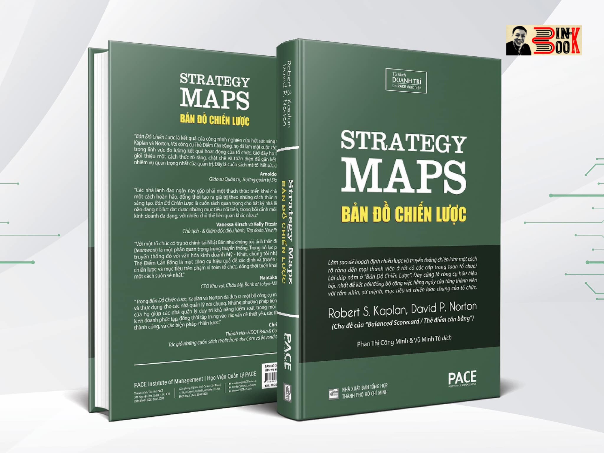 [Bìa cứng] BẢN ĐỒ CHIẾN LƯỢC – STRATEGY MAPS - Robert S. Kaplan, David P. Norton – Viện quản lý P.A.C.E -  Tổng hợp HCM