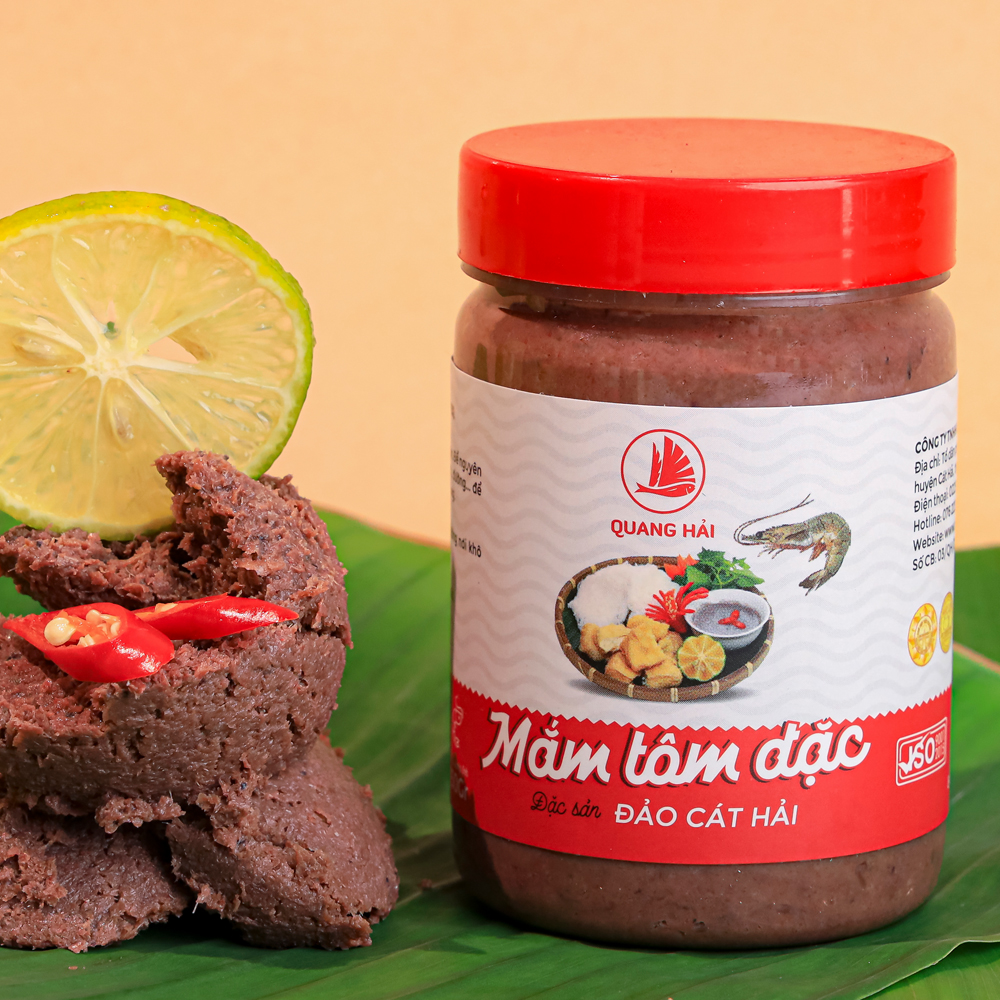 Mắm Tôm Đặc Cát Hải - Quang Hải, lọ 150gr