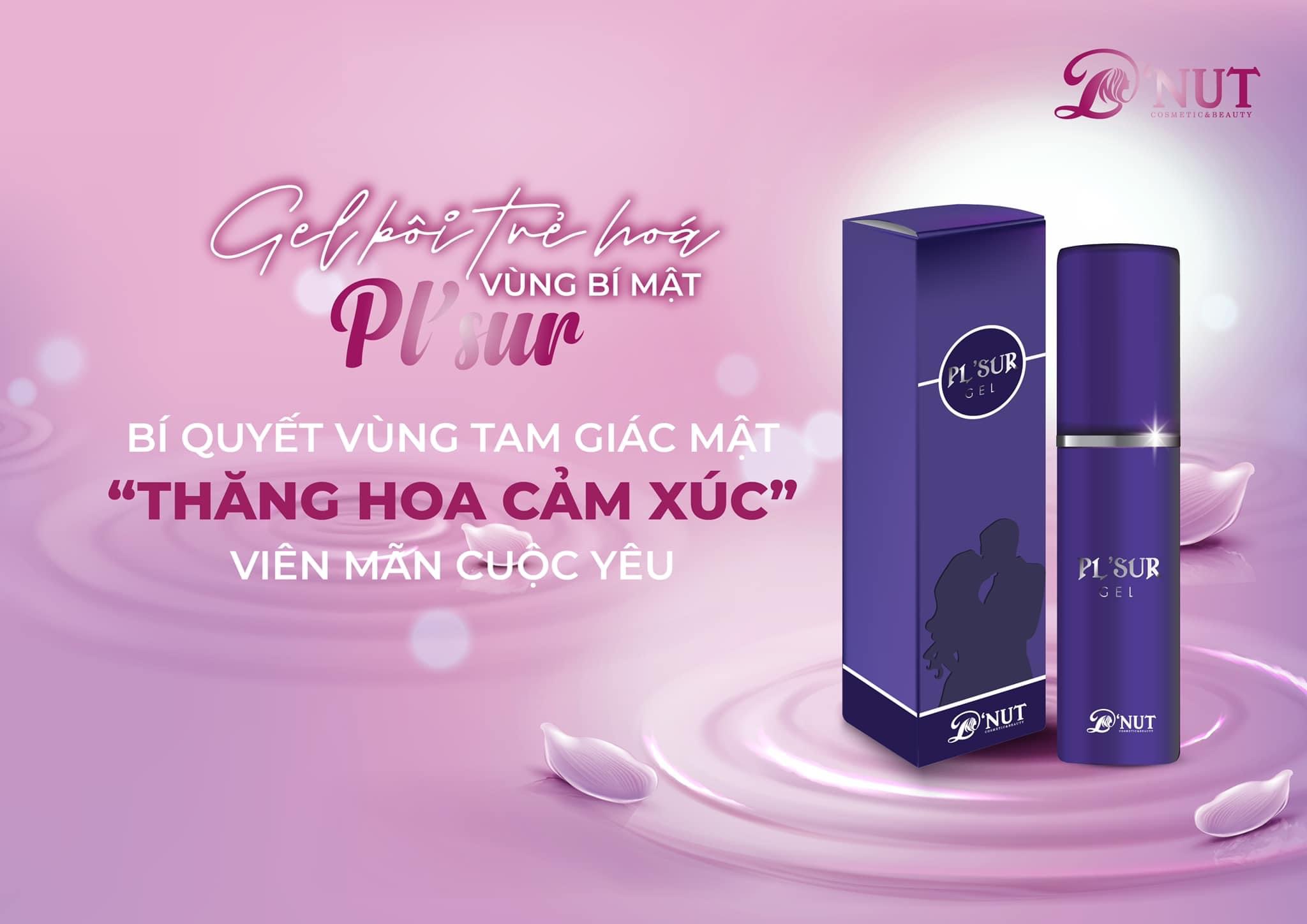 Gel chăm sóc cô bé cao cấp độc quyền PLSUR Chai 30ml