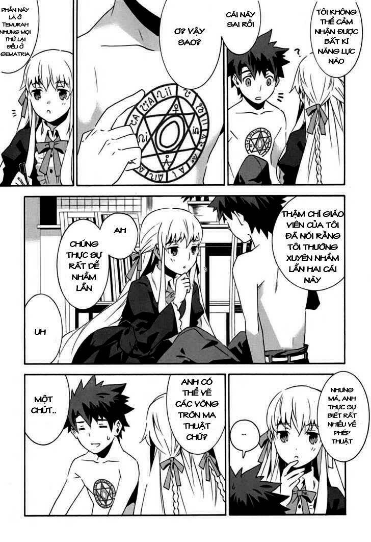 mahoutsukai () to deshi () no futekisetsu na kankei chapter 13 14