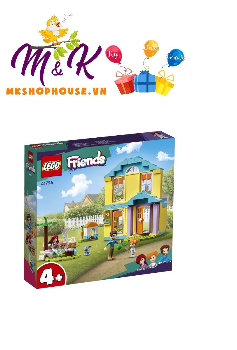 LEGO Friends 41724 Ngôi Nhà Của Paisley (185 Chi Tiết)