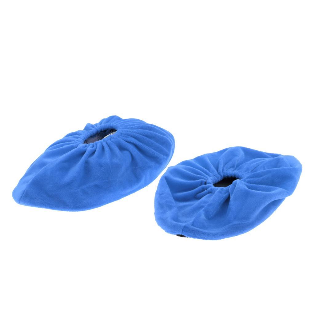 2x Velvet Covers Household Over with Sole for Age 3-12 Kids