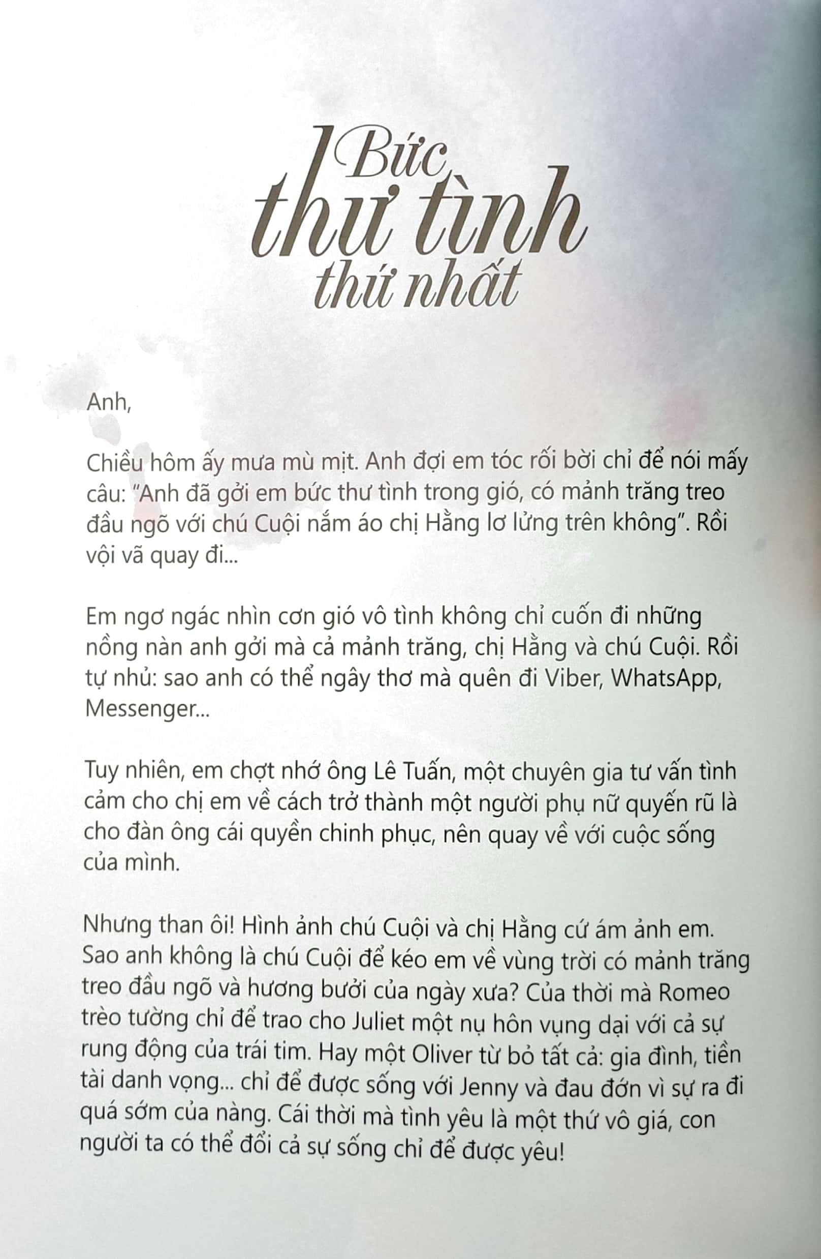 Những Bức Thư Tình Thời @