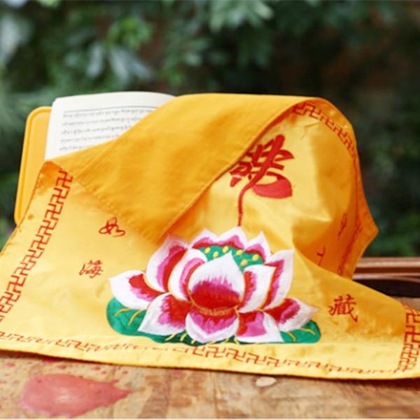 Túi vải Phật giáo SIÊU TIỆN 35cm 2 lớp satin