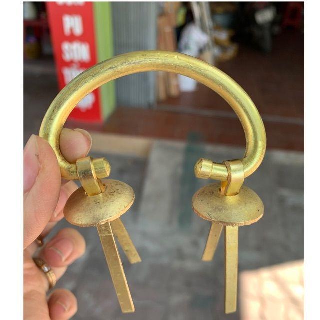 Tay Nắm Ngăn Kéo Tủ Bằng Đồng Kiểu Dáng Cổ Điển _Núm Tủ Bằng Đồng