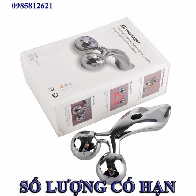 Con lăn Massage 3D nâng cơ mặt cầm tay 3D Roller