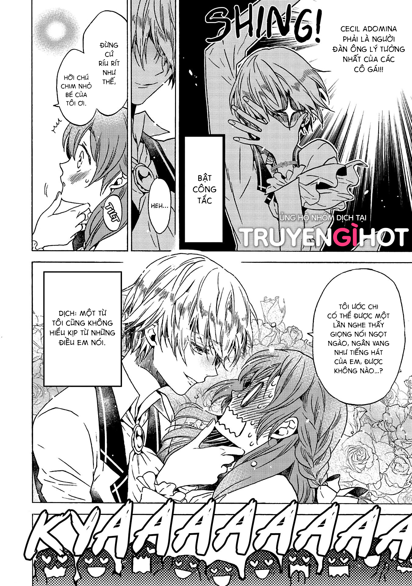 kẻ phản diện, cecilia silvie, không muốn chết, thế nên cô đã cải nam trang chapter 2.2 2