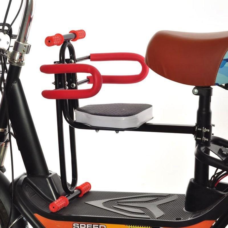 Combo Khóa xe đạp xe máy 5 số đổi mã + Ghế đệm gắn xe đạp cho trẻ em loại A