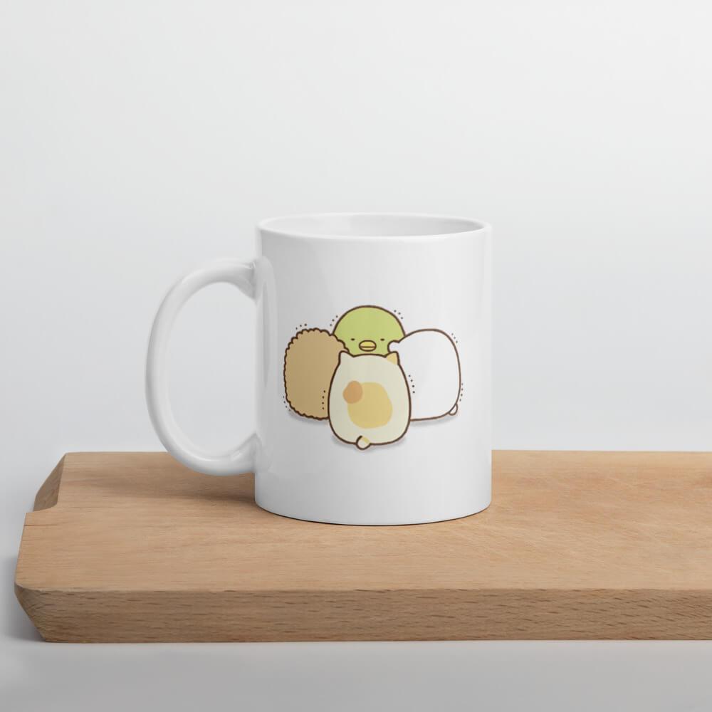 Cốc sứ hình mèo Sumikko Gurashi dễ thương 4