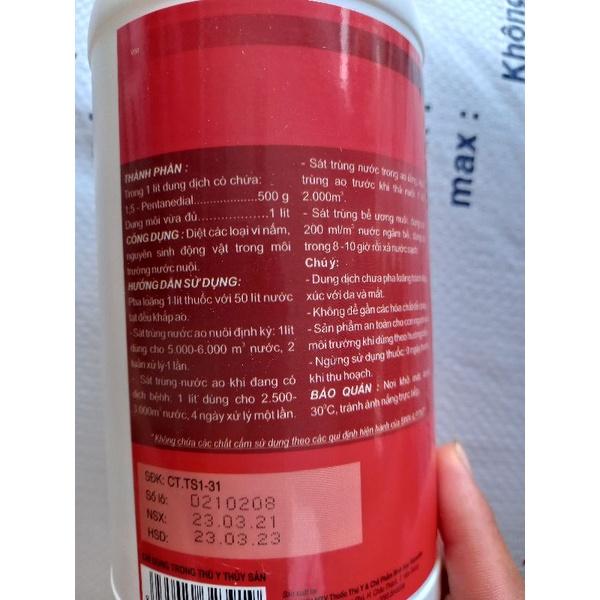 Protectol sử dụng cho ao cá tôm, dùng cho nấm thủy mi,nấm nhớt và nguyên sinh động vật