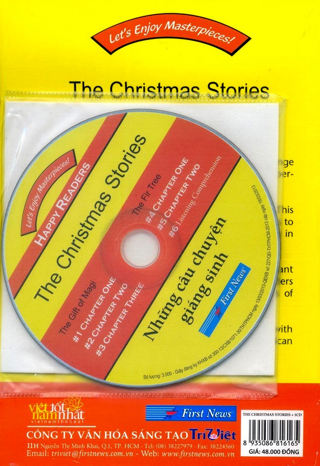 Happy Reader - Những Câu Chuyện Giáng Sinh (Kèm CD) - Tái Bản