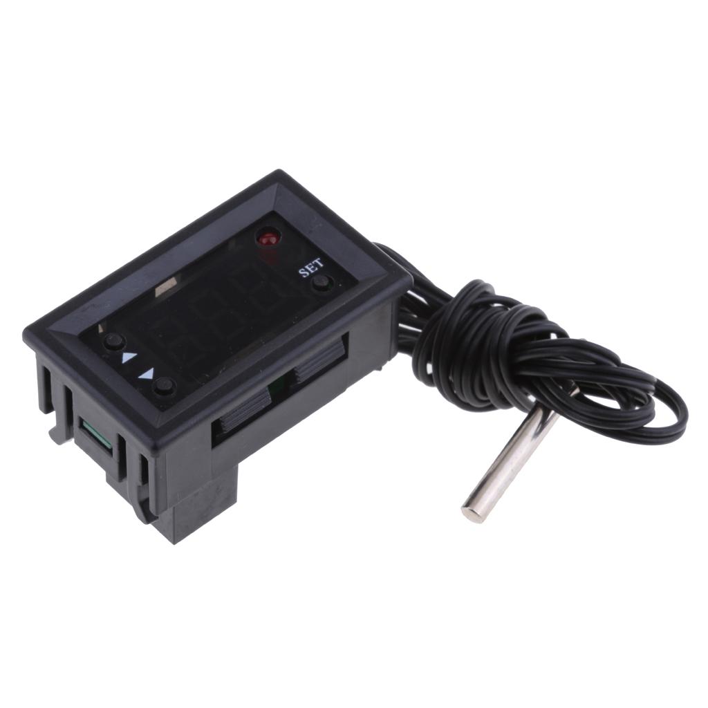 Digital Thermometer 1 Channel 10A Relay Temperature Thermal Control Switch