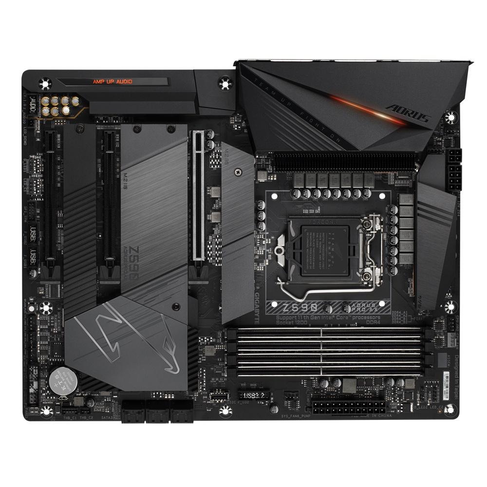 Mainboard - Bo mạch chủ Gigabyte GA Z590 AORUS PRO AX - Hàng chính hãng - Vi tính Hoàng Long