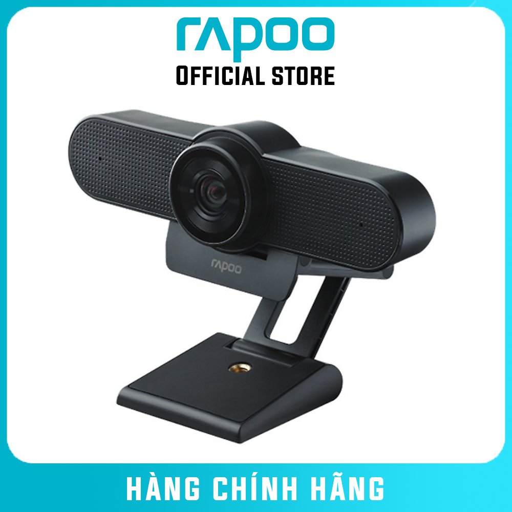 Webcam 4K HD Camera Góc Rộng, Micro Khử Ồn Kép RAPOO C500 - Hàng Chính Hãng