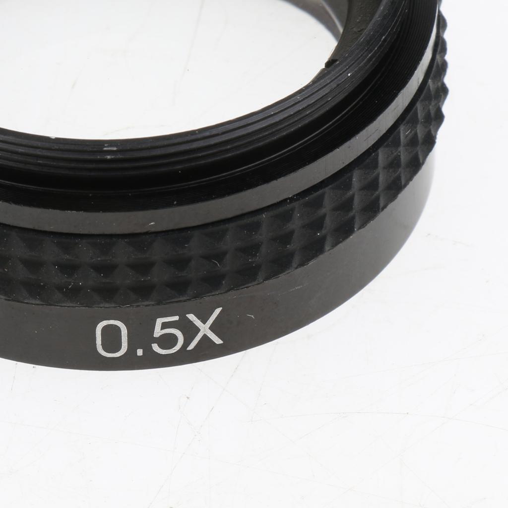 0.5 Compartment Barlow Auxiliary Lens with 42 Mm Mounting Thread for Stereo Microscope