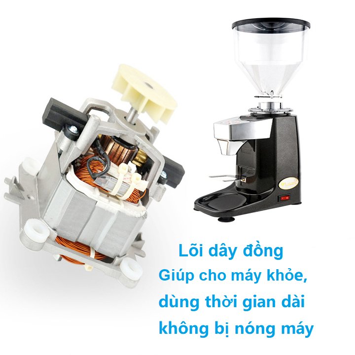 Máy xay cà phê chuyên nghiệp L-BEANS SD-921L công suất 250W, kiểu dáng hiện đại - Hàng Nhập Khẩu