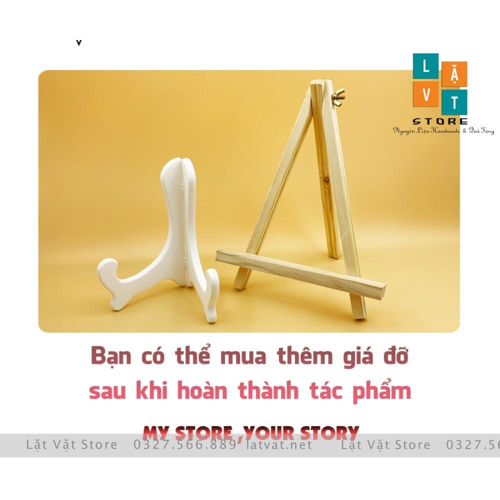 Bộ Len Xù Chuột Trà Sữa- Punch Needle Mouse - Có video hướng dẫn - Trang trí bày biện xin đẹp, decor chung cư, quà tặng