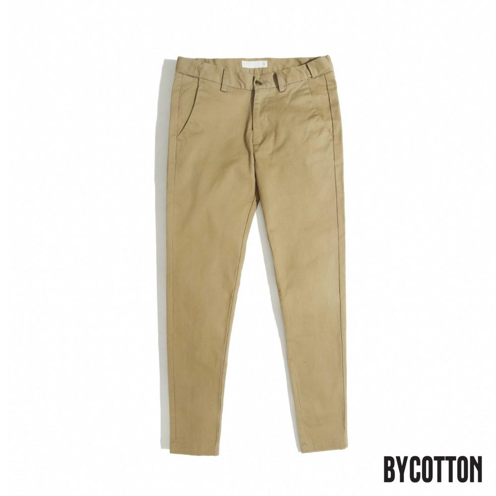 Quần Kaki Dài Nam Màu Be BY COTTON Beige Khaki Chinos