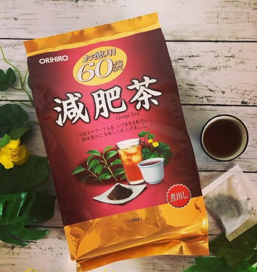 Trà Genpi Tea Orihiro Nhật Bản 60 Gói/ Túi Hàng Chính Hãng