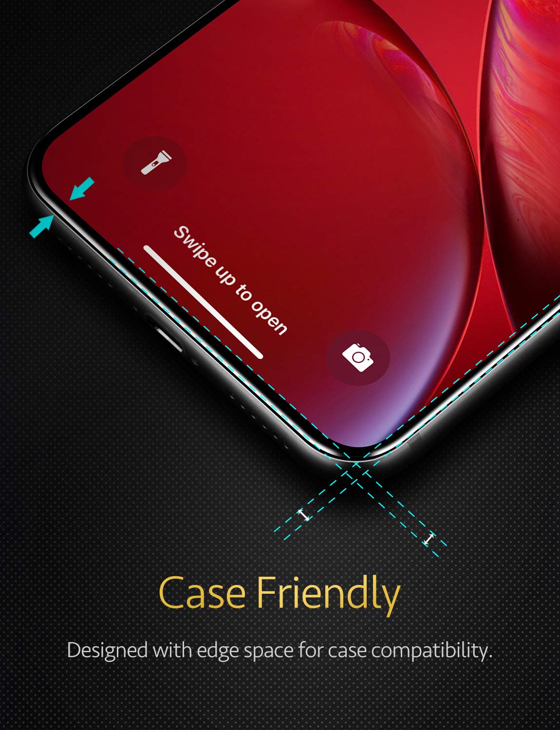 Miếng dán cường lực ESR cho iPhone XR_Hàng Nhập Khẩu