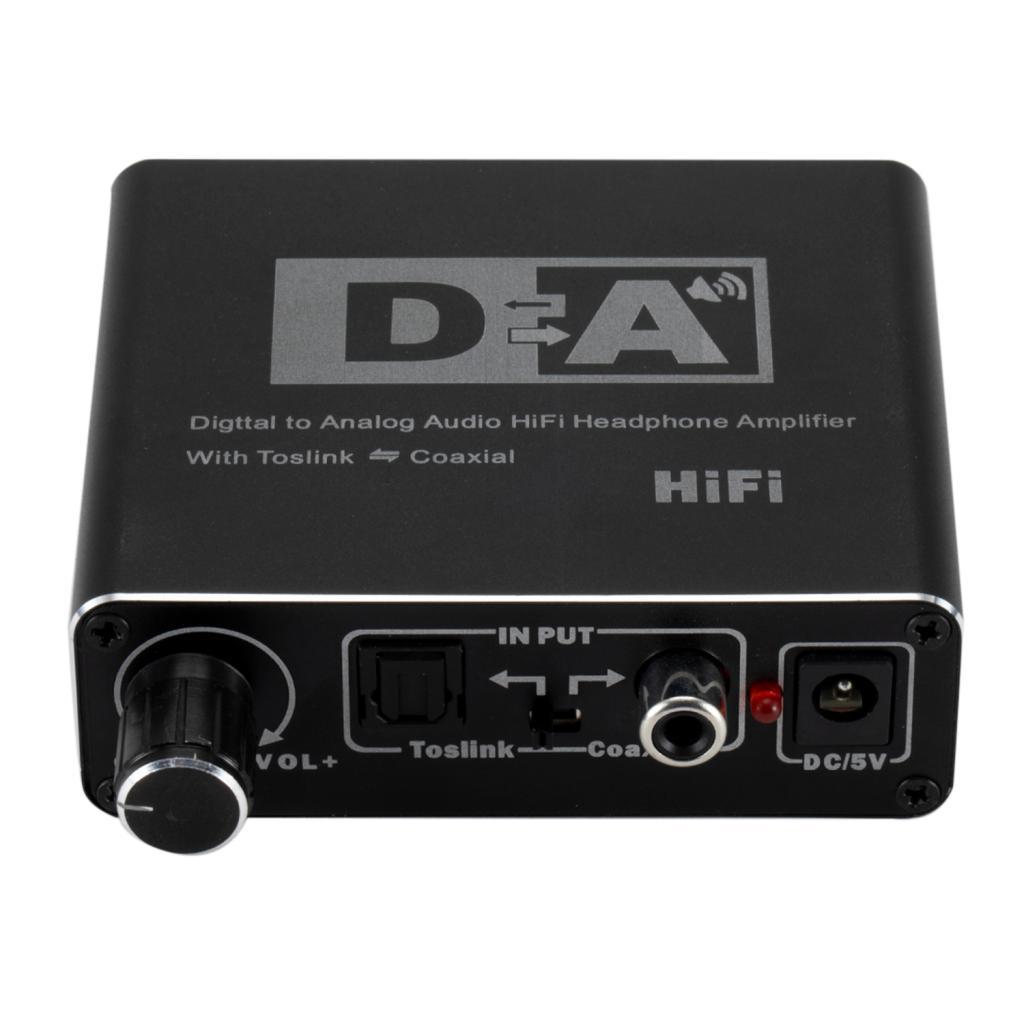 Digital Optical Coaxial  to Analog /.5mm Audio Adapter