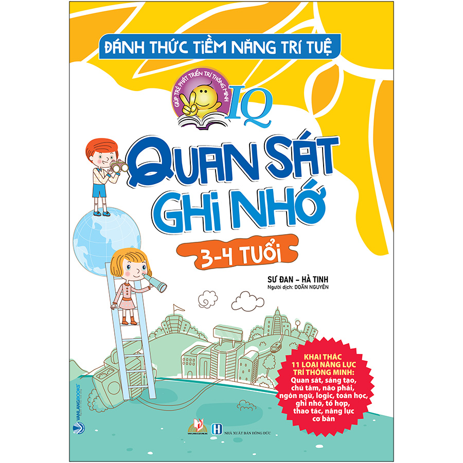 Đánh Thức Tiềm Năng Trí Tuệ - Quan Sát Ghi Nhớ (3-4 Tuổi)