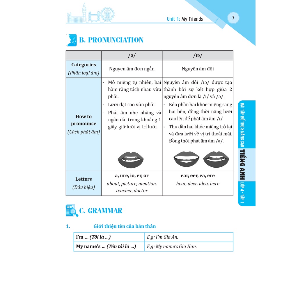 Sách - Bài tập bổ trợ và nâng cao tiếng anh lớp 4 tập 1 GLOBAL SUCCESS - (có đáp án) ( MT )