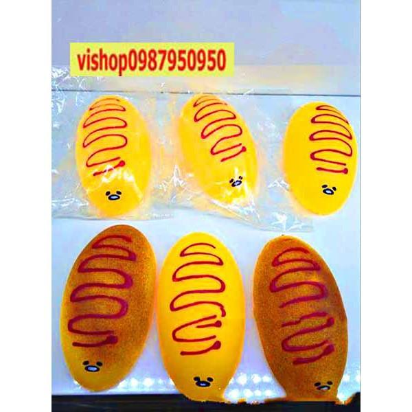 Gudetama Bánh mỳ slime đồ chơi mềm sp13